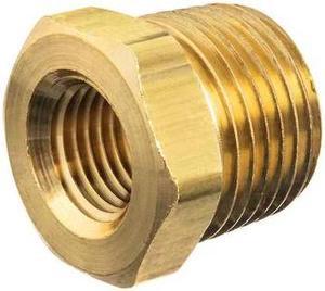 ZORO SELECT ZUSA-PF-10250 Hex Bushing, Brass, 2 1/2 x 1 in, NPT
