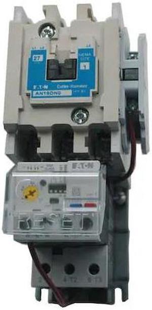 EATON AN19DN0A5E045 Nonreversing NEMA Magnetic Motor Starter, No Enclosure NEMA