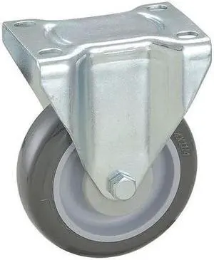 ZORO SELECT 2G049 Rgd Plate Cstr,Polyurethane,4 in,300 lb.