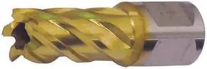 SLUGGER BY FEIN 63134301108 Annular Cutter,M42 TiN,1 3/16 Dia,1 D