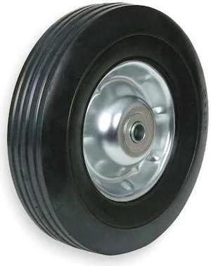 ZORO SELECT 1NXB3 Semi-Pneumatic Wheel,14 in.,175 lb.