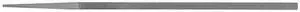 SIMONDS 84243000 Narrow Pillar File,No 0/Double,Nat.