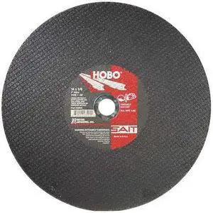 UNITED ABRASIVES-SAIT 23501 CutOff Wheel,HOBO,14"x.125"x1",5400rpm