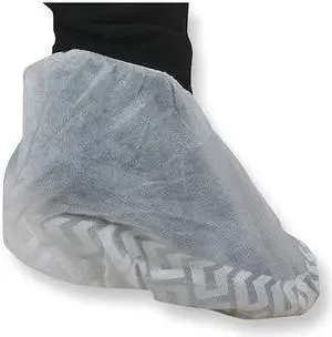 CONDOR 2KTU3 Shoe Covers, Polypropylene, Slip-Resistant Sole, Universale Size,