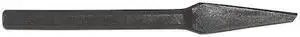 Mayhew Chisel,1/8in. Tip,5-1/4in. L,Half Round HAWA 10500