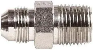 EATON AEROQUIP 2021-12-10SS Adpt,MNPT-MJIC,3/4-14,7/8-14,Strt