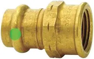 VIEGA 79350 Viega ProPress adapter, 1-1/4" x 1-1/4"