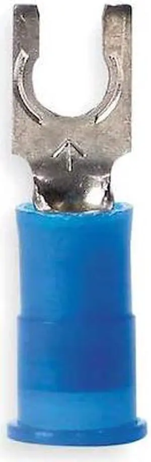 3M MNG14-8FLX Fork Terminal, #8 Stud Size, 14 AWG, 600 V, Nylon Insulated,