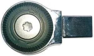 WESTWARD 19ZC58 Torque Wrench Head,Round Ratchet,1/2in.