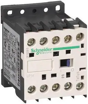 SCHNEIDER ELECTRIC LP1K0601BD IEC Magnetic Contactor, No Auxiliary Contacts,