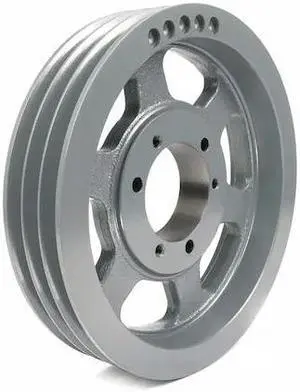 TB WOOD'S 1243B 1/2" to 2-1/2" Bushed Bore 3-Groove Standard V-Belt Pulley