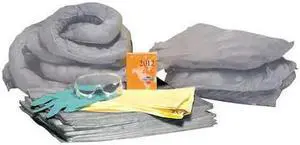 CONDOR 35ZR72 Spill Kit Refill, 29 gal Volume Absorbed per Kit, 30 gal