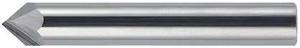 CLEVELAND C61119 Carbide End Mill,Point,Single End