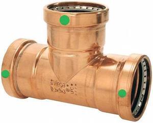 VIEGA 22278 Viega ProPress XL tee, 2-1/2" x 2" x 2"