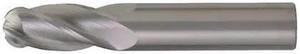 CLEVELAND C63562 4-Flute Ball Nose Single End GP End Mill CTD CEM-SE-4B Bright
