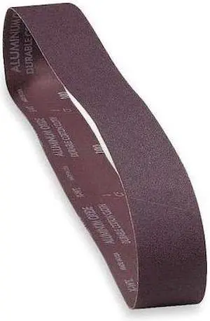 NORTON ABRASIVES 78072727947 Sanding Belt, 4 in W, 24 in L, Coated, Aluminum