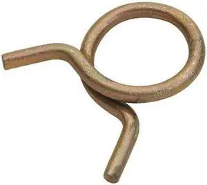 ZORO SELECT HC-32ST ZD Hose Clamp,Dia 2.000x 0.177,Ylw,PK25