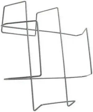 ZORO SELECT 5LTR3 Hard Hat Rack, Vehicle Seat Back Mounting, For 1 Hard Hat,
