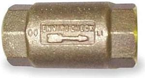 CAMPBELL 4032E 1-1/4" FNPT Lead Free Brass Spring Check Valve
