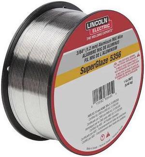 LINCOLN ELECTRIC ED030314 MIG Welding Wire,5356,.045,Spool