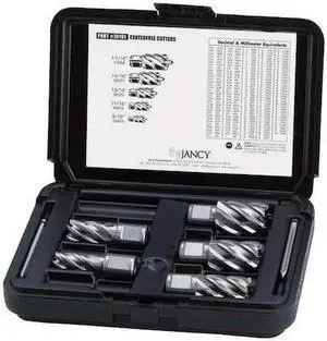 SLUGGER BY FEIN 63134999027 Annular Cutter Set M42,2 In Cut D,11 Pc