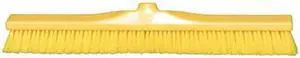 TOUGH GUY 48LZ31 Push Broom Head,Yellow Bristle,2" L