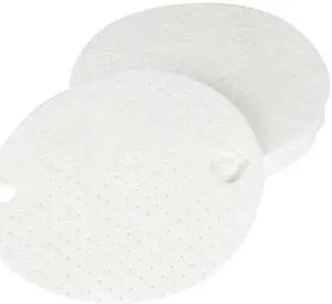 BRADY DTO25 Sorbent Pad, 6 gal, 22 in Dia., Oil, White, Polypropylene BRADY DTO25 Sorbent Pad, 6 gal, 22 in Dia., Oil, White, Polypropylene