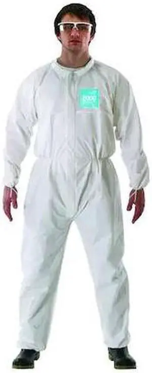 ANSELL WH20-B-92-103-06 Collared Coverall,Bound,Elastic,2XL,PK25