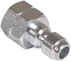 ZORO SELECT 17-0017 Quick-Connect Plug,1/4 (F) x 1/4
