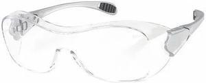 CONDOR 4VCD5 Safety Glasses, Oxulux, Anti-Fog Lens, Scratch-Resistant,