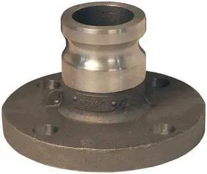 DIXON 300-AL-AL Flange Adapter,3 x 3 In,125 psi,Aluminum