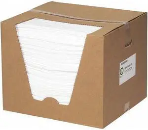 SPILLTECH WPF100H-BX Absorbent Pad, 15 in W x 19 in L, Absorbs 26.3 gal. per