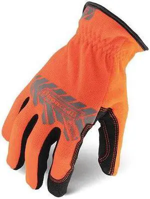 IRONCLAD PERFORMANCE WEAR IEX-HSO-03-M Hi-Vis Mechanics Touchscreen Gloves, M,