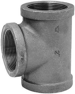 ANVIL 0310049804 Reducing Tee Reducing Tee, 2" x 1-1/2" x 2" Pipe, FNPT,