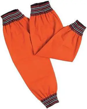 CONDOR 5WYT2 Flame-Retardant Treated Cotton Sleeve, Cotton, 17 in Length,