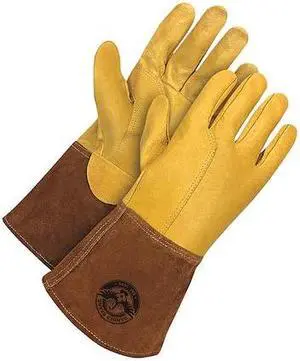 BDG 60-1-1810-XL Gander Brand Full Grain Leather w/ Spit Leather Cowhide Gaun,