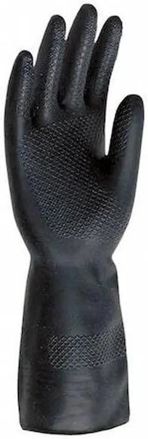 MCR SAFETY 5435M 5435 Chemical Resistant Gloves, Neoprene, 12 in L, 30 mil,