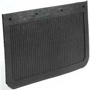 BUYERS PRODUCTS B2414LSP Mud Flaps, 14 in X 24 in, Rubber, Black, 1 PR