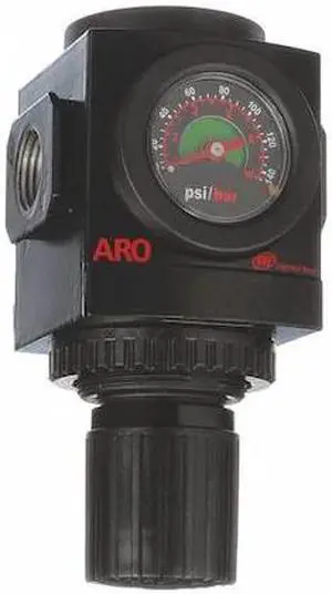 ARO R37341-600 Air Regulator,1/2 In NPT,210 cfm,250 psi