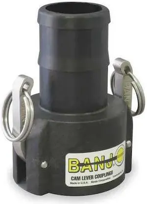 BANJO 150C Cam and Groove Coupling, Type C, 1-1/2 in Couple,1-1/2 in M Hose,