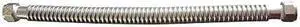 ZORO SELECT 22N601 Water Heater Connector,SS,24 In,3/4 FIP