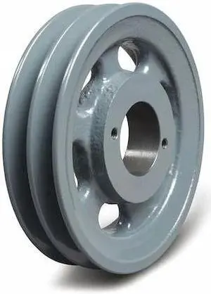 ZORO SELECT 2BK65 1/2 in to 1-1/2 in Quick Detachable Bushed Bore 2 Groove