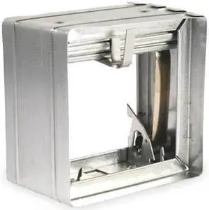 Square Fire Damper, 9-3/4 In. W