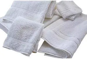 MARTEX 7132354 Bath Towel,27 x 50 In,White,PK12