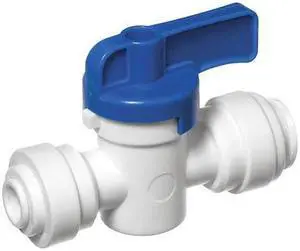 USA INDUSTRIALS ZUSA-VLV-77 Manual 2-Way Ball Valve,Push,Acetal