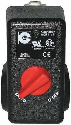 POWERMATE 034-0184RP Pressure Switch, 125-155 psi, 4 Port