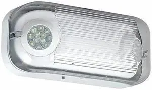 COMPASS CSWEU2LED Emergency Light,LED,13-1/4" W x 5-3/8" L