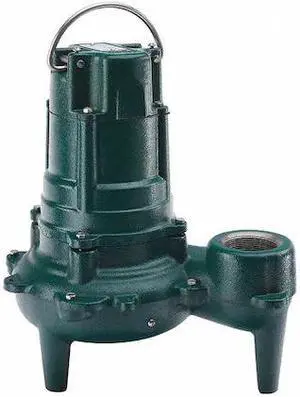 ZOELLER E267 Waste-Mate 1/2 HP 2" Manual Submersible Sewage Pump 230V