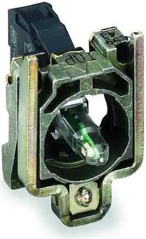 SCHNEIDER ELECTRIC ZB4BVG1 Lamp Module,22mm,120VAC,White,LED
