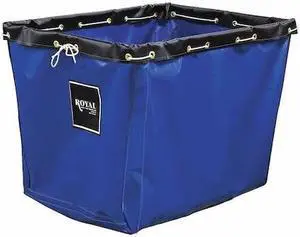 ROYAL BASKET TRUCKS G12-BBX-LNN Replacement Liner,12 Bu,Blue Vinyl